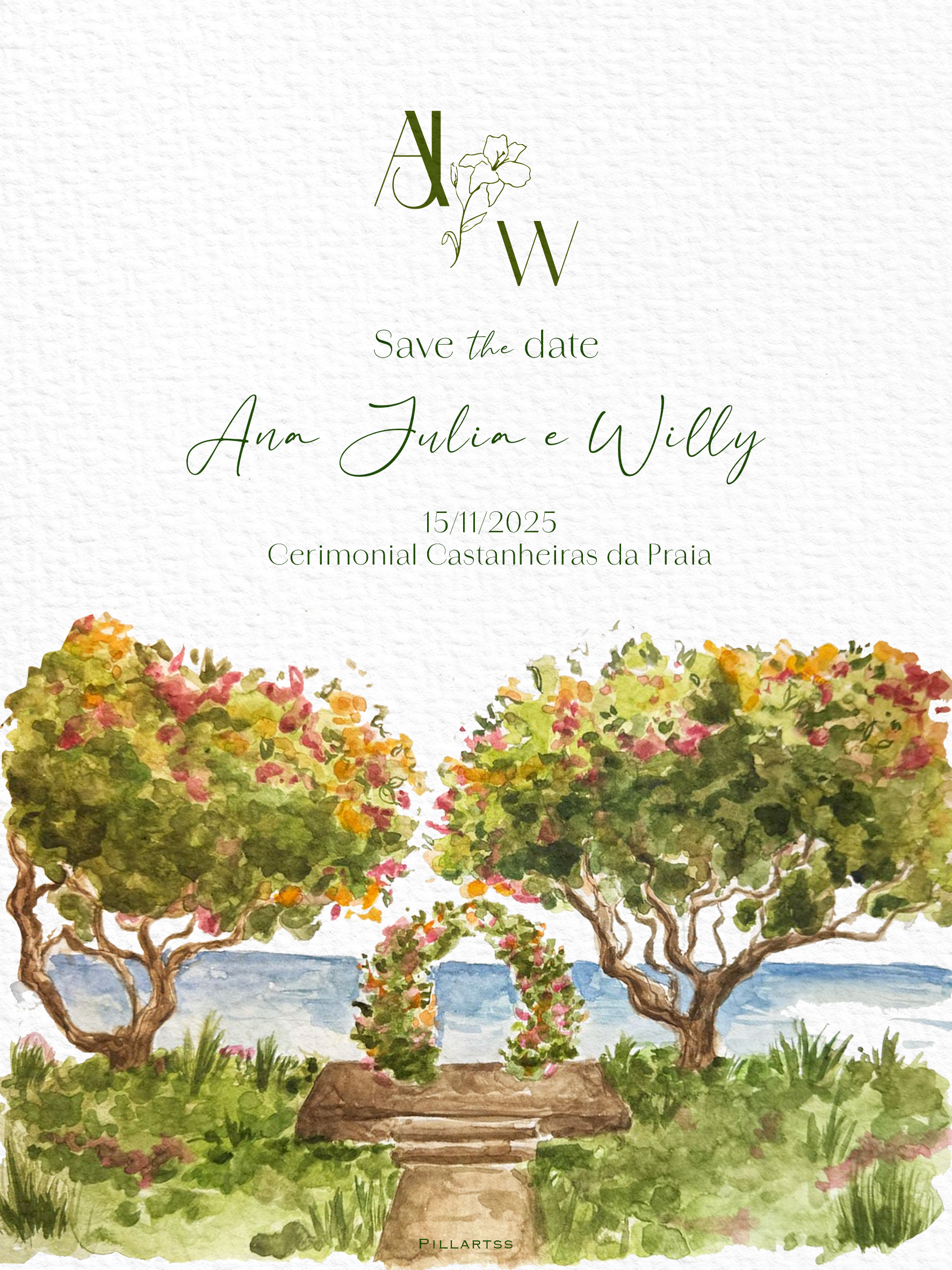 Save the date - Rafaella e Tomas